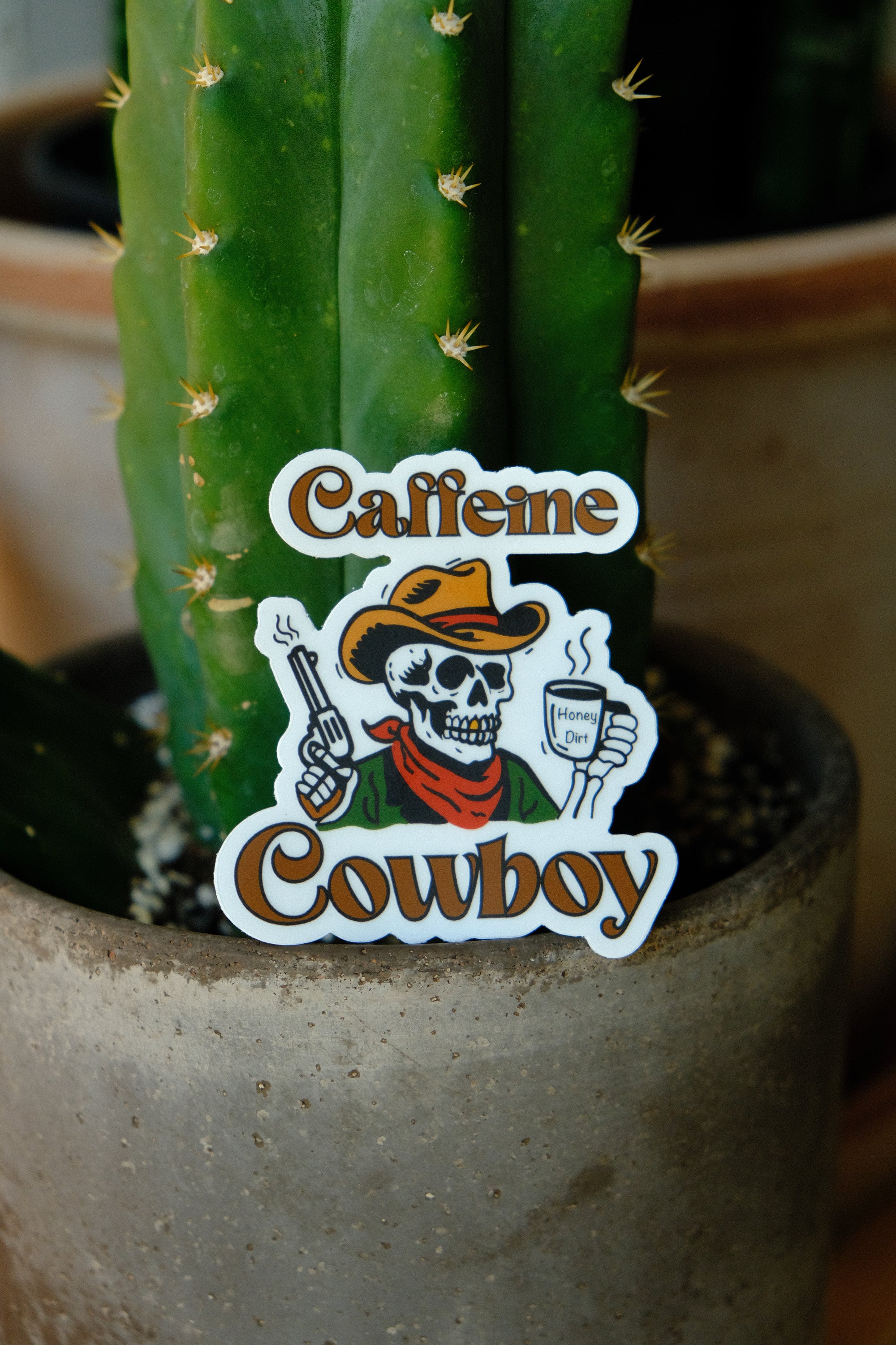Cowboy Sticker