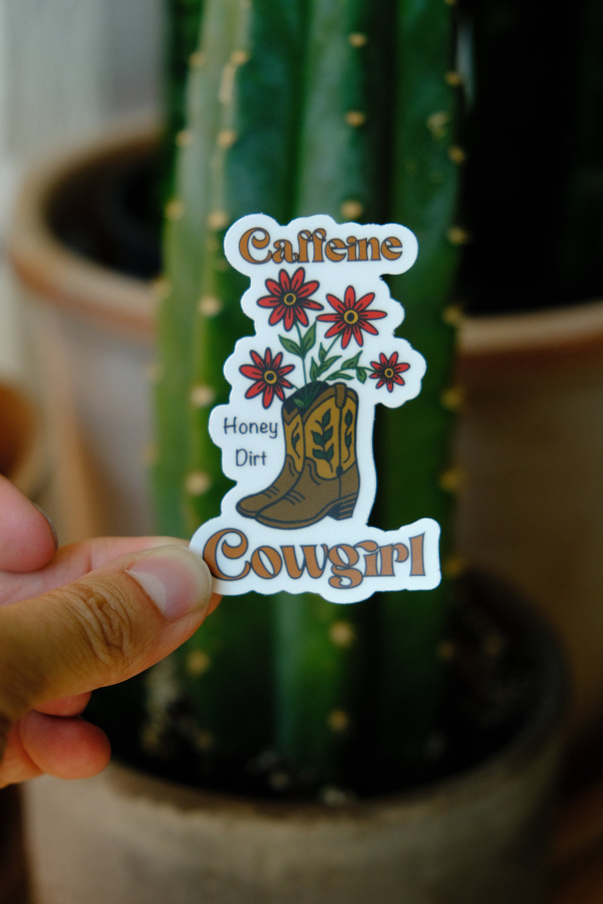 Cowgirl Sticker
